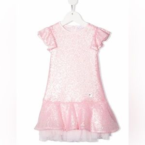 Mona Lisa dress, sequin with tutu tule, size 8 y.o.